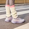 Hongxing Erke Childrens Running Shoes With Magic Rotation Technology And Gradient Logo Kids sneaker Mist-Purple Pink Crystal-White 65125303049-706