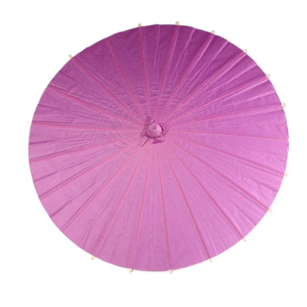 Traditional Handmade Paper Umbrella Vintage Classical DIY Painting Paper Umbrella Colorful Oil Paper Umbrella Home