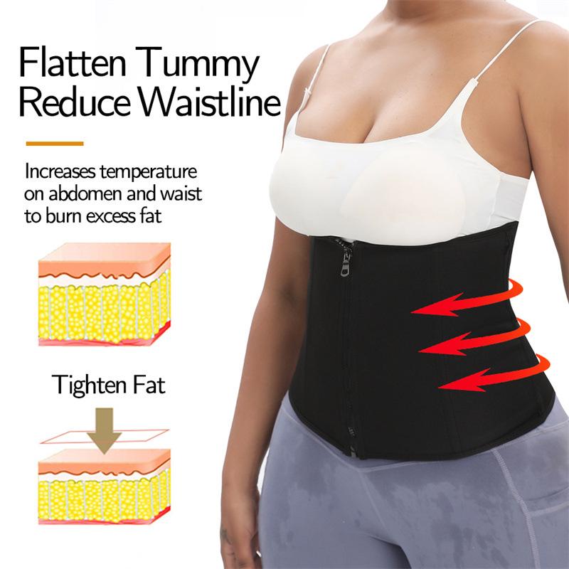 Women's Fitness Tummy Wrap: Sweat-Inducing Waist Support Belt and Cincher Corset for Body Shaping