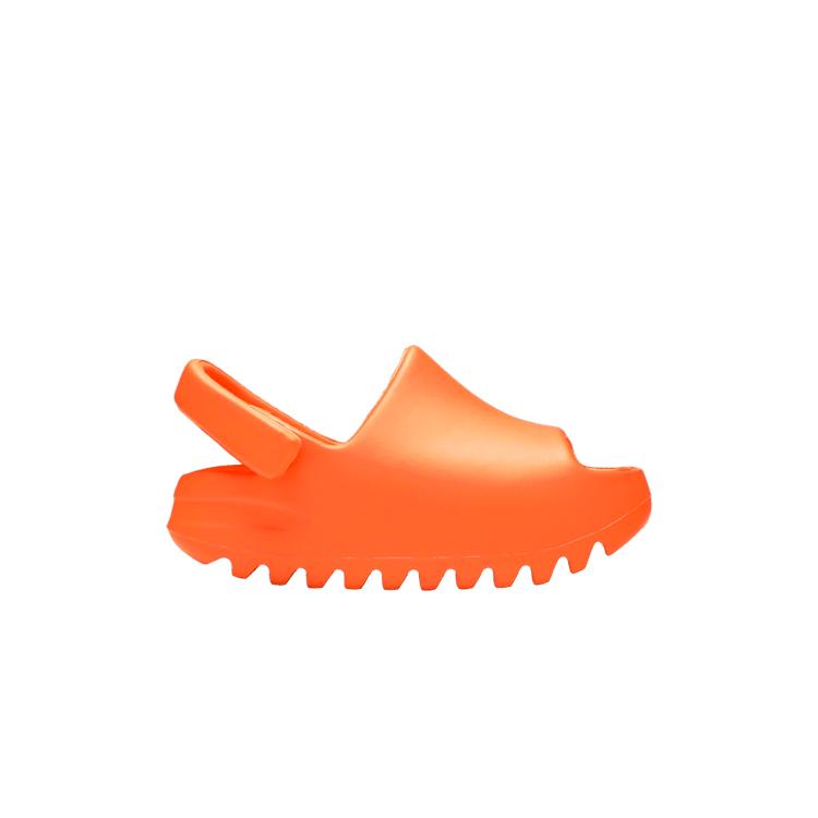 adidas Yeezy Slides Infants Enflame Orange 19