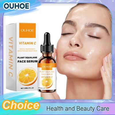 Sérum Facial de Vitamina C Reafirmante Blanqueador Eliminar Arrugas Difuminar Líneas Finas Reducir Poros Reparador Hidratante Antienvejecimiento Esencia para el Rostro
