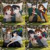 Anime-Cartoon H-Horimiya Kissenbezug Heim & Auto Doppelszenen-Kissenbezug: Wendbar für höchsten Tragekomfort