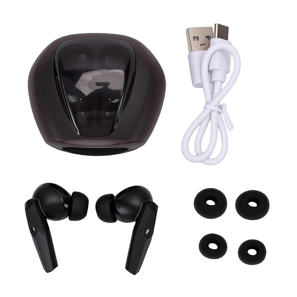 Wireless Earbuds ENC Noise Canceling Headphones Digital Battery Display Touch Control Bluetooth Headphones