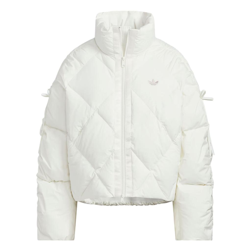 Adidas Originals FW25 Bow Com Casual Loose Warm Down Jacket Women Outerwear KC2611