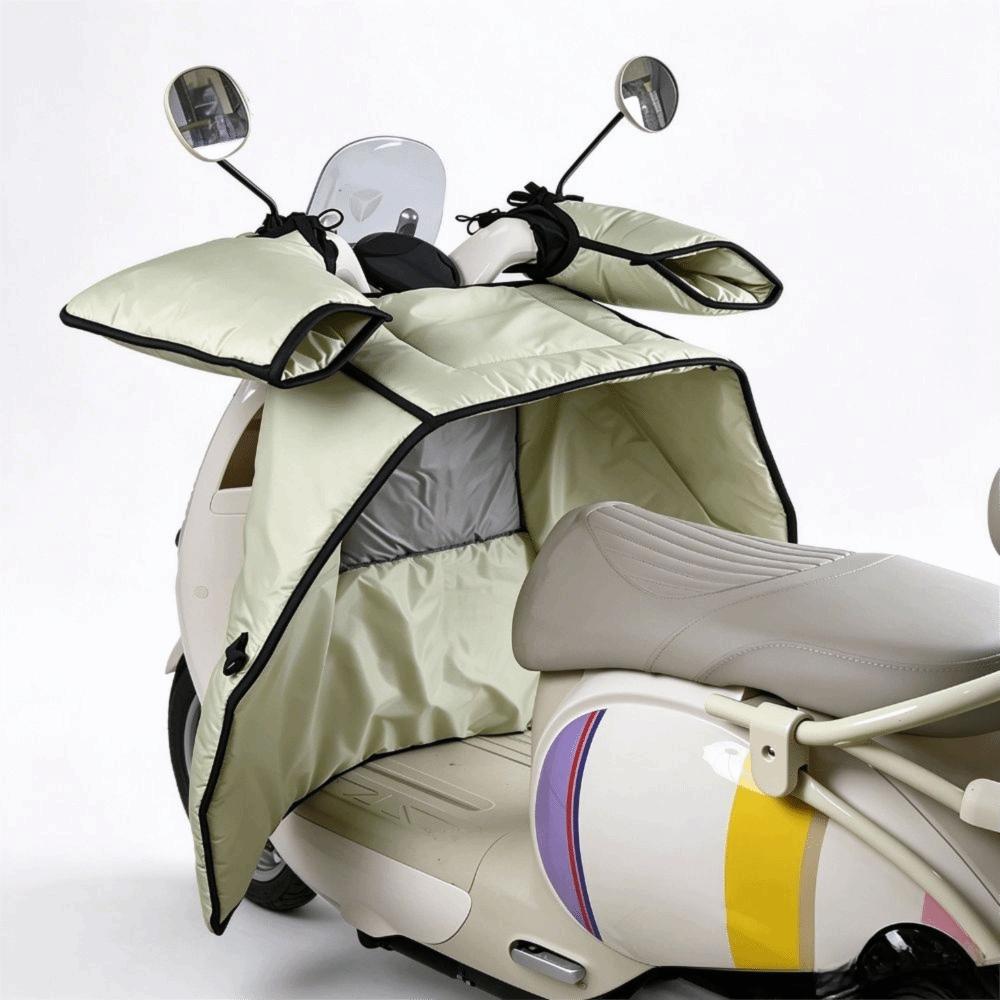 Double-sided Waterproof Motorcycle Windscreen Cover Waterproof Leg Warmer Autumn and Winter