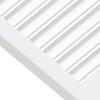 Vidaxl Blinds Doors for Cabinet, 4 Pcs, White, 39.5X49.4 Cm, Pine