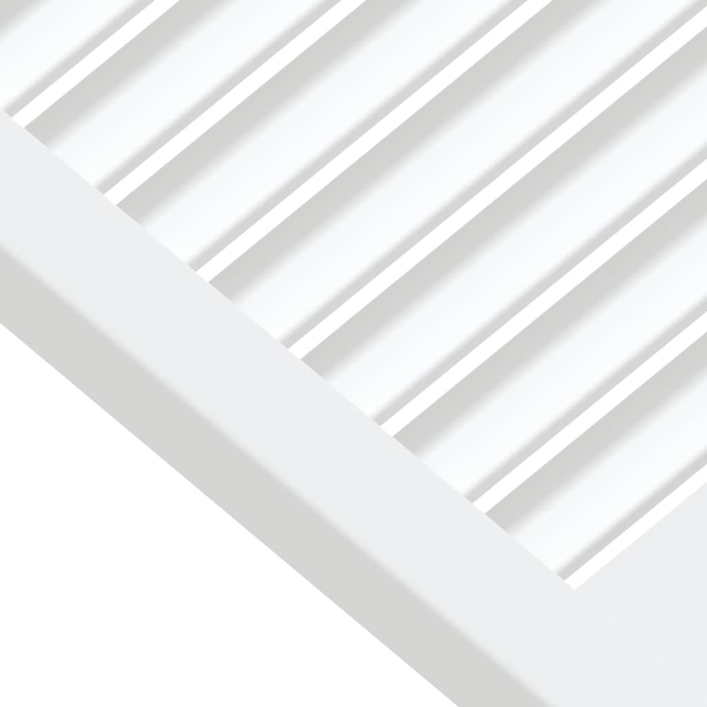 Vidaxl Blinds Doors for Cabinet, 4 Pcs, White, 39.5X49.4 Cm, Pine