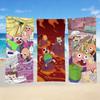 Serviette Drôle Textile Peignoir Plage Séchage Rapide Léger Portable C-ClarenceS-ES Camping Piscine Dessin Animé CTHN Voyage