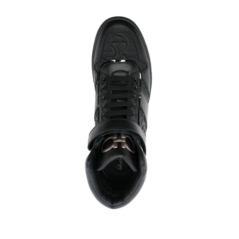 Salvatore Ferragamo Ferragamo Sneaker Alta Black