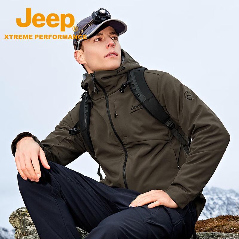 Jeep Men s 3-in-1 Softshell Outdoor Jacket 3XL