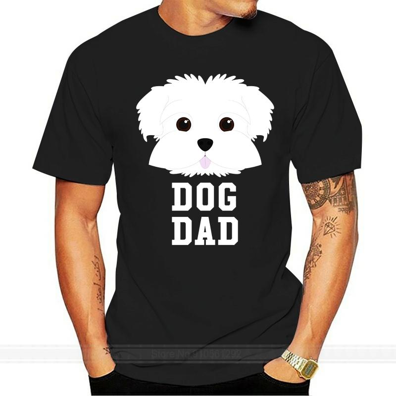 

Men t shirt Dog Dad Maltese d - Cheap fashion Fathers Day t-shirt novelty tshirt male brand teeshirt men summer cotton t shirt 5XL різнокольоровий