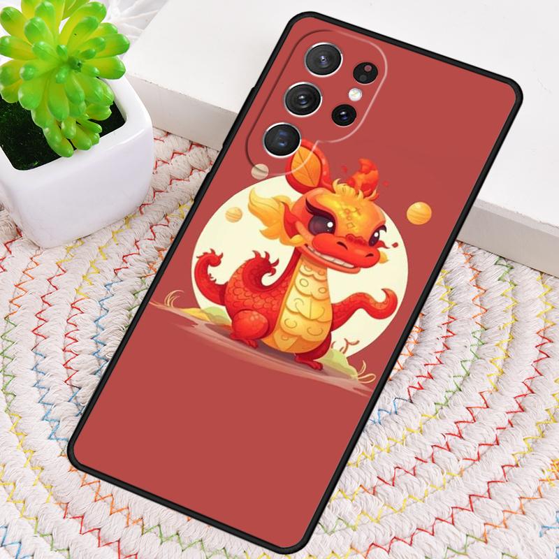 Chinese Dragon Phone Case for Samsung Galaxy note 10 pro S26 Ultra S23 S24 FE S25 S21 S22 PLUS shockproof Cove