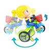 Elektrisches Kinder-Dreirad mit Pedalen, Musik und Lichtern