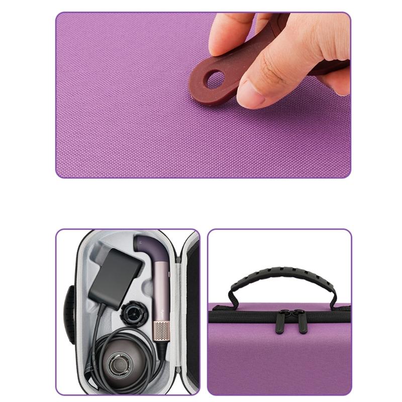 EVA Travel Storage Pouch Organizers Bag For Professional Styling Tool Magnetic Compartments Lightweight Ergonomic Handle