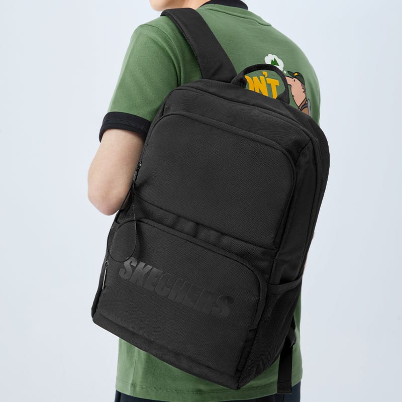 Skechers Fabric Backpack Regular Unisex Carbon Black L320U196-0018