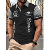 Summer New Men's Short Sleeved POLO Casual, Fashionable, Comfortable