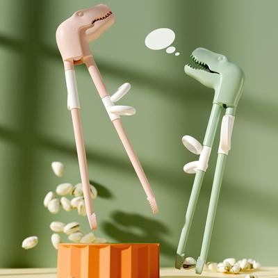 Training Stäbchen süße Dinosaurier Stäbchen Kinder Kind Aufklärung Geschirr