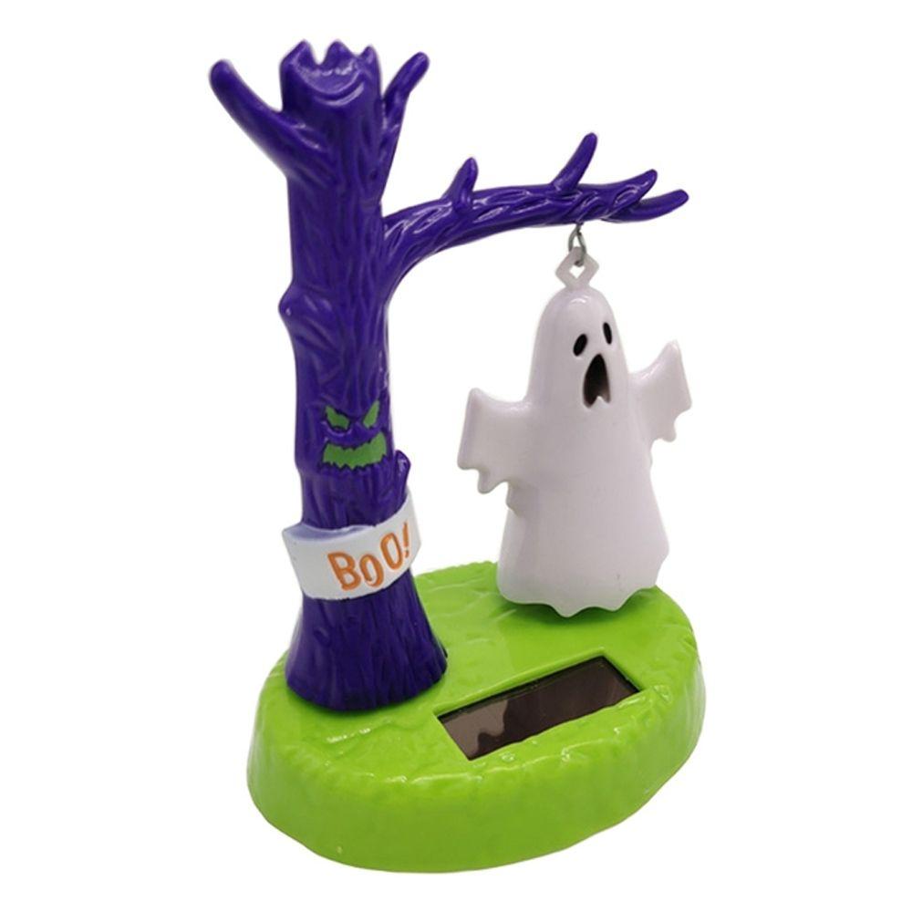 Toys Car Ornaments Bobble Dancer Toy Solar Dancing Toy Shaking Head Dolls Solar Powered Halloween