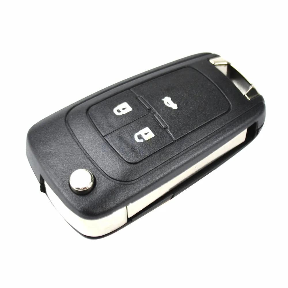 Car Flip Remote Key Case Cover Shell For Opel/Vauxhall Astra Chevrolet Cruze Orlando Holden Cruze Remote Key Holder Protect
