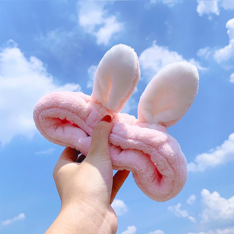 Cute Makeup Face Wash Turban Headband Women Girls Washing Hair Head Bands Accessories Make Up Hairband Headdress Scrunchie
