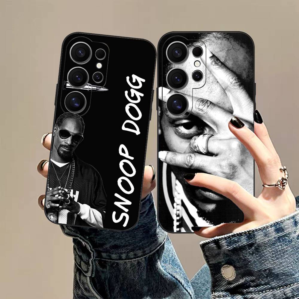 S-Snoop Singer Dogg Phone Case For Samsung S 24 Fe 25 Ultra Plus 20 Lite 21 30 22 23 24 22 Ultra 5G Fundas