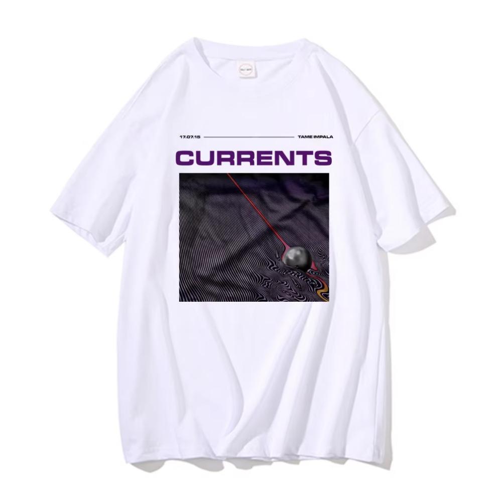 

Tame Impala Currents Graphic T-shirt Men s Lndie Pop Rock Music Band T Shirts Men Women Casual Streetwear Male Oversized T-shirt 5XL