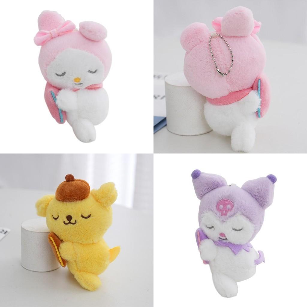 Adorable Stuffed Animal Bag Three-eyed Alien Dog Design Ideal For Travel And Everyday Use