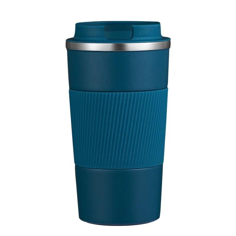 380/510ML Stainless Steel Thermal Cup Car Coffee Cup Insulated Flask Water Tumbler for Outdoor Sports Cold and Heat Thermal Mug