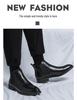 Men's Autumn/Winter 2025 Pointed Toe High-Top Leather Boots – Business Chelsea Slip-On Martins