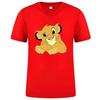 The Lion King Simba Funny Tee Shirt Mens Casual Loose Harajuku T Shirts Cotton Cartoon Print T-Shirt Disney Anime Men Tops