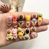 Fridge Door Magnet 6/11Pcs 3D Swimming Figure Refrigerator Magnet, Cartoon Bikini Women Metal Surface Decorative Home Kitchen Office Whiteboard Locker