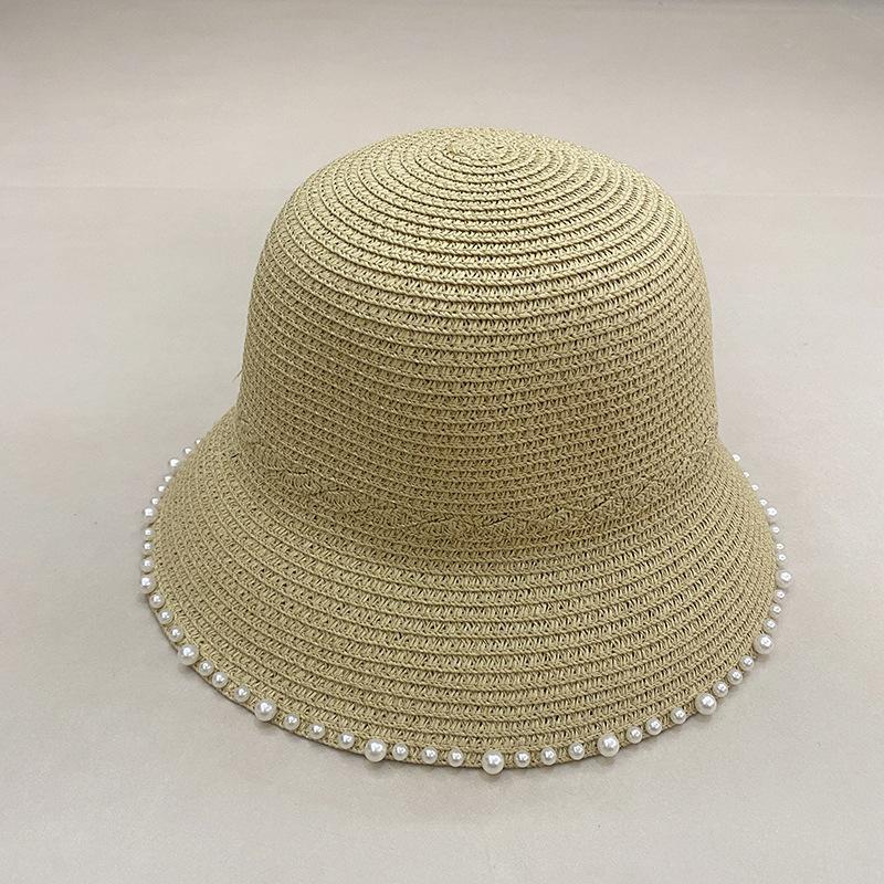 Straw Hat Female Sunshade Sunscreen Hat Summer Lampshade Hat Outdoor Versatile Sun Hat Adult