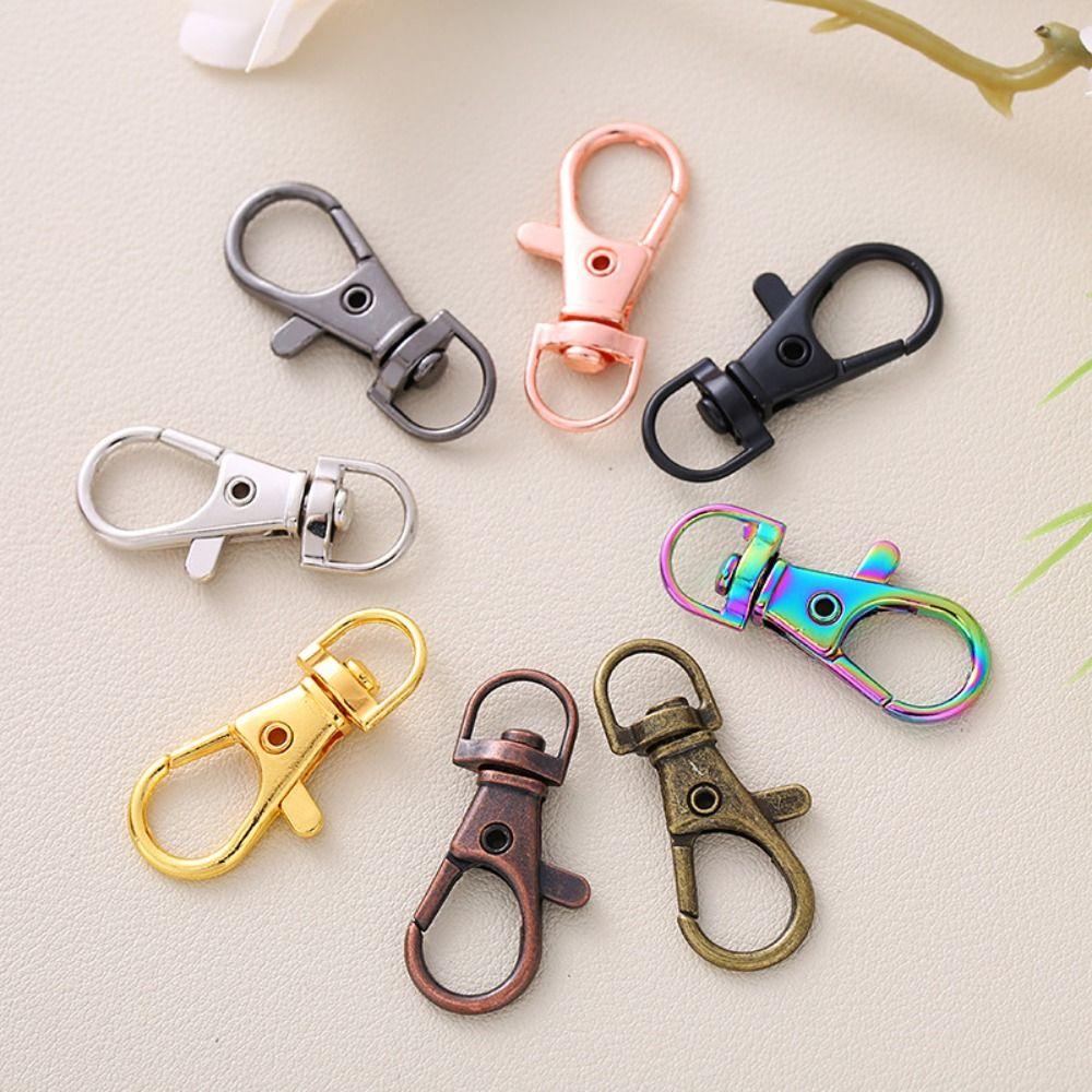 Jewelry Making Split Key Ring Connector Gold Silver Plated Connecting Ring DIY Jewelry