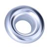 73mm/2.9in Presa d'aria fredda corta Ram per auto Tromba Turbo Adattatore Velocity Stack in AlluminioArgento