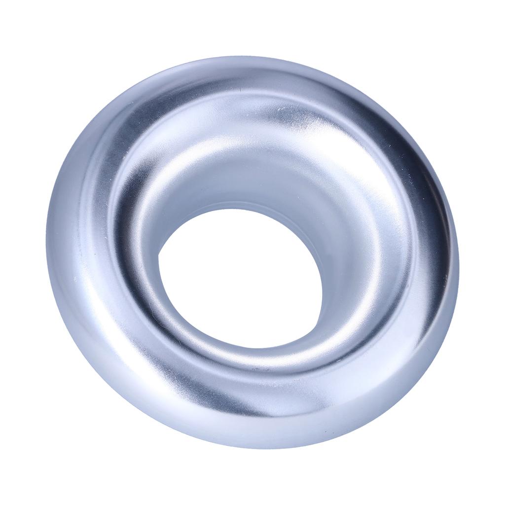 73mm/2.9in Presa d'aria fredda corta Ram per auto Tromba Turbo Adattatore Velocity Stack in AlluminioArgento