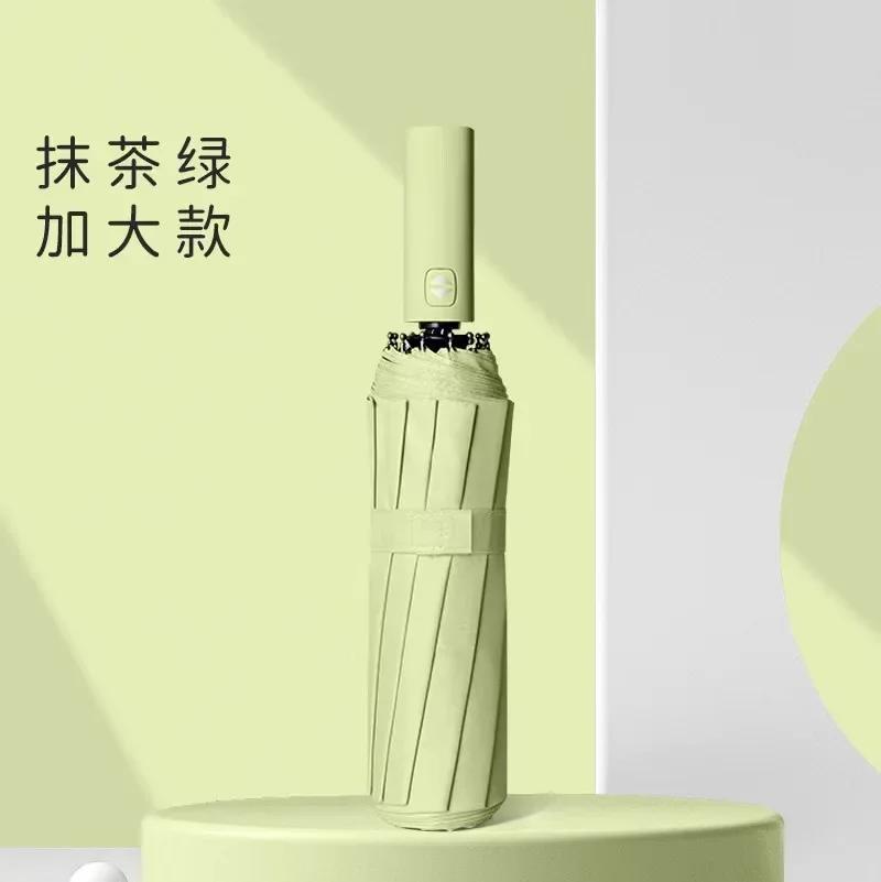 Большой 12-реберный прочный зонт — фото 12