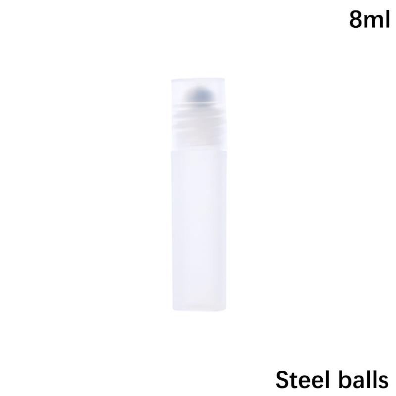 5/8/10Ml Empty Perfume Roll Roller Ball Bottle On Plastic Stainless Steel Liquids Oil Container Refillable Bottles Holders