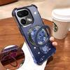 Case For Realme 16 Pro Plus Fashionable High-end Airbag Anti-slip Magnetic Stand Cover For Realme16 Pro Shockproof Funda