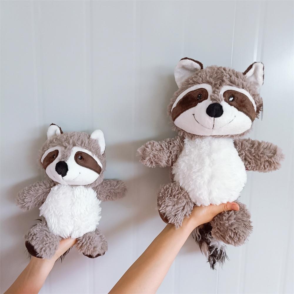 55 cm Kawaii Waschbär Plüschtier Schöner Waschbär Niedliche weiche Kuscheltiere Puppe Kissen Für Mädchen Kinder Kinder Baby Geburtstagsgeschenk