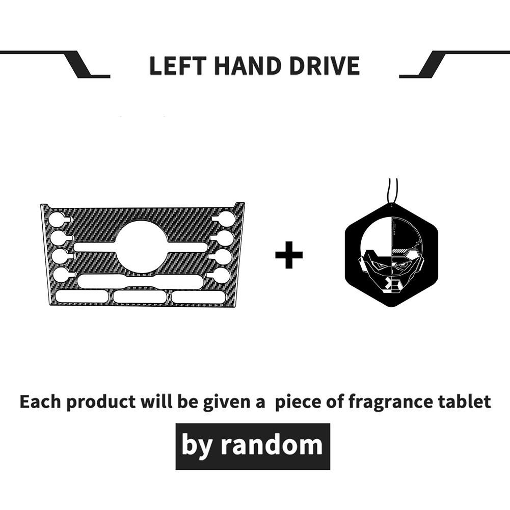 Decorație din fibră de carbon pentru panoul consolei centrale pentru Ford Explorer 2013-2019