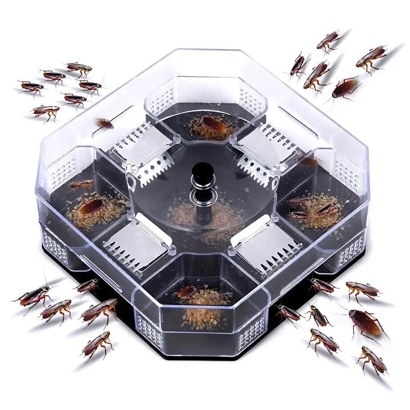 2pc Cockroach Trap Box, Reusable Cockroach Trap Box Eco-Friendly Cockroach Trap Catcher For Indoor Kitchen