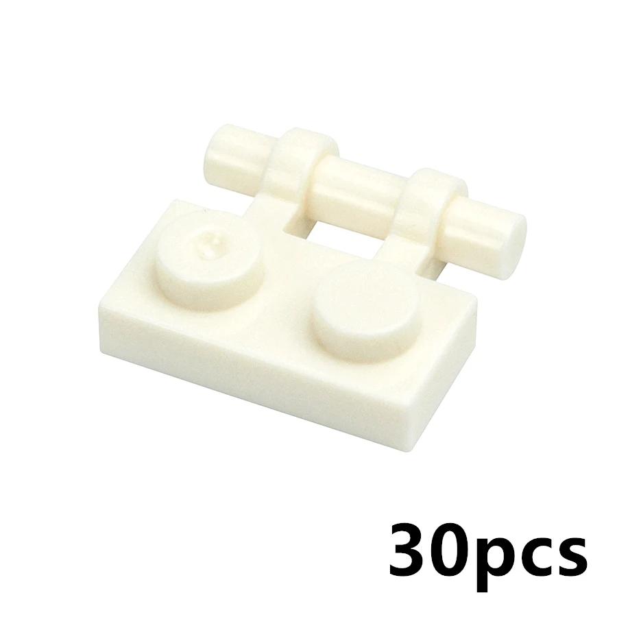 

Bricks Assembles Particles Works With DIY Components 2540 Modified 1 x 2 Plate Handle Constructing Blocks 30Pcs Kid High-Tech Playthings