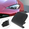 Unpainted/black Hook Eye Cover For Miata 2016-2021 Front Bumper