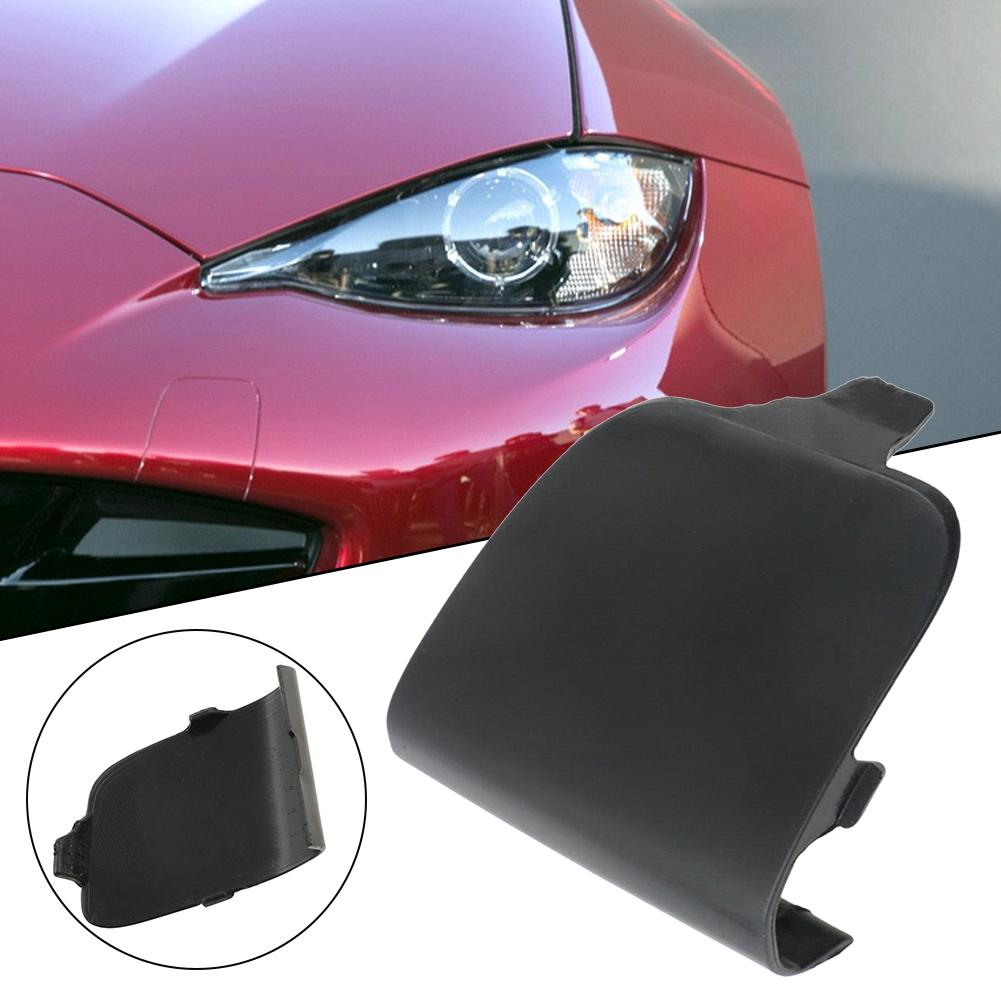 Unpainted/black Hook Eye Cover For Miata 2016-2021 Front Bumper