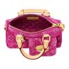 Louis Vuitton Borsa a Tracolla in Tessuto NANO SPEEDY da Donna Fucsia M27603