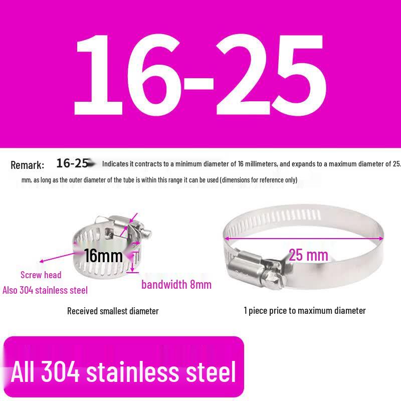 AFW 304 Stainless Steel Pipe Clamps