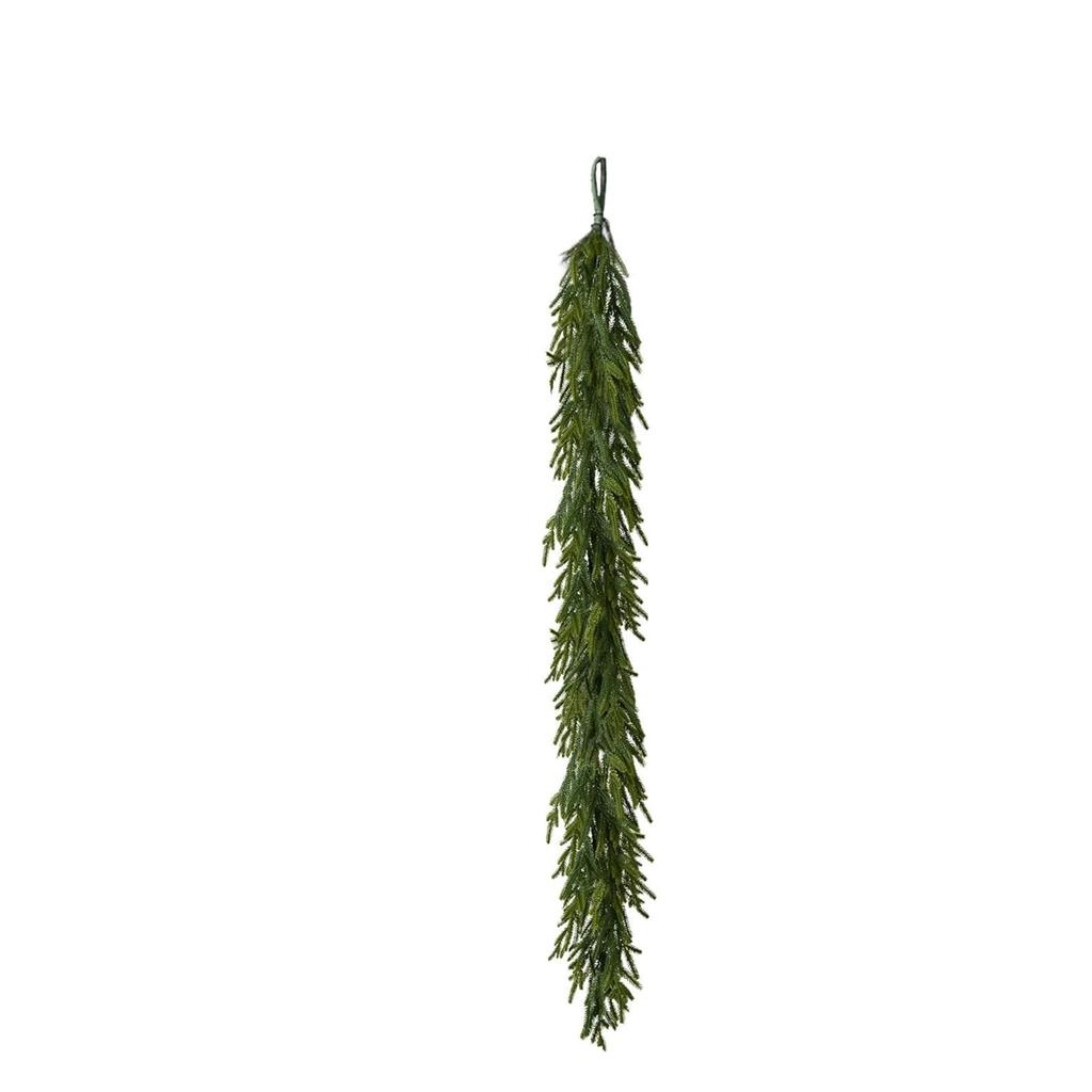 1.8m & 2.7m Artificial Garland with Plastic Vines for Christmas Home Decor