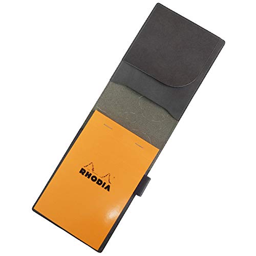 Rhodia No. 14 Leather Cover (Made in Japan) with One Notepad (Antique)