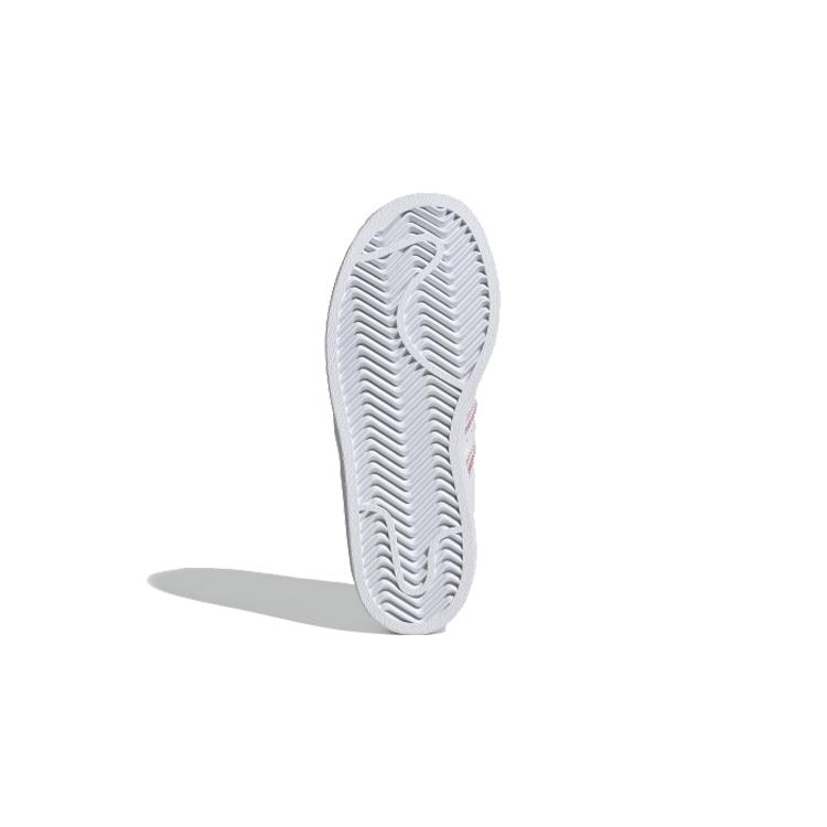 adidas Tênis Originals Superstar Cano Baixo Infantil para Skate Branco Radiação Crianças de 3 a 7 Anos FV3147