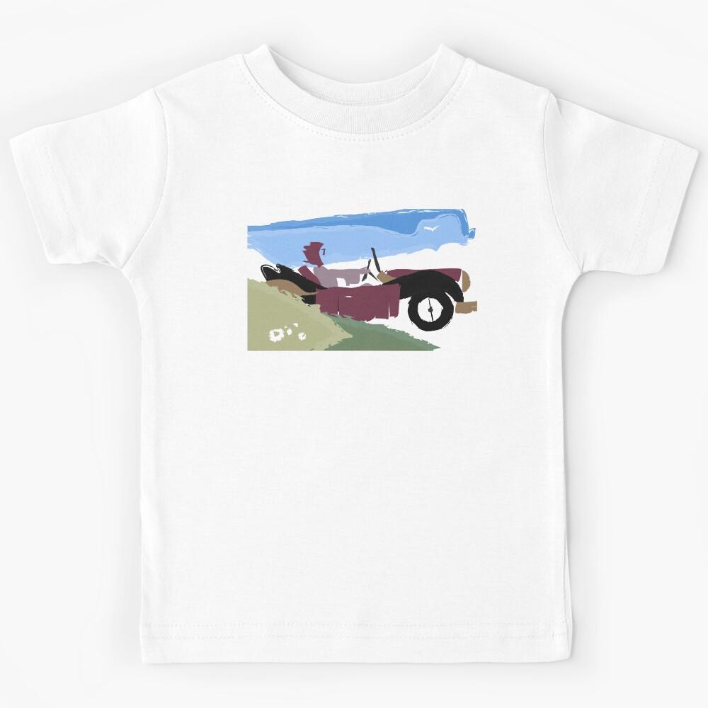 Cool classic car illustration Kids T-Shirt 160